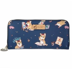 Waterproof Corgi Long Wallet Fits Phone & Bills
